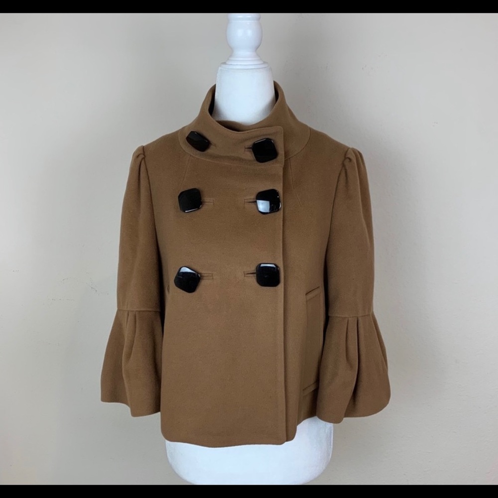 Anthropologie Hanii Y Wool Cashmere Crop Jacket